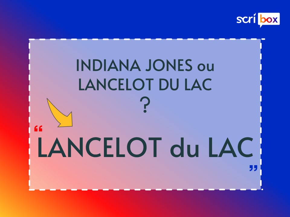 Personnage préféré - Lancelot