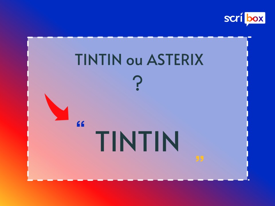 BD préférée - Tintin