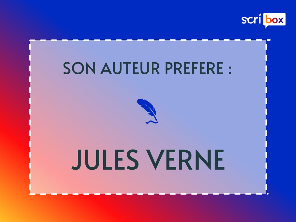 Jules Verne écrivain préféré Anne-Marie Marc