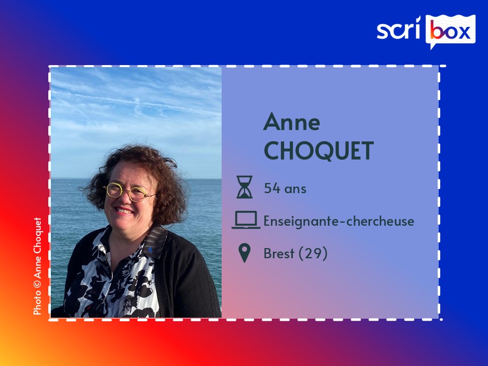 Carte d'identité Anne Choquet enseignante droit de la mer
