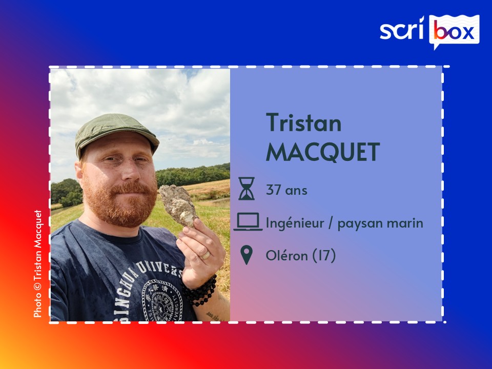 Tristan Macquet ingénieur aquaculteur carte d'identité