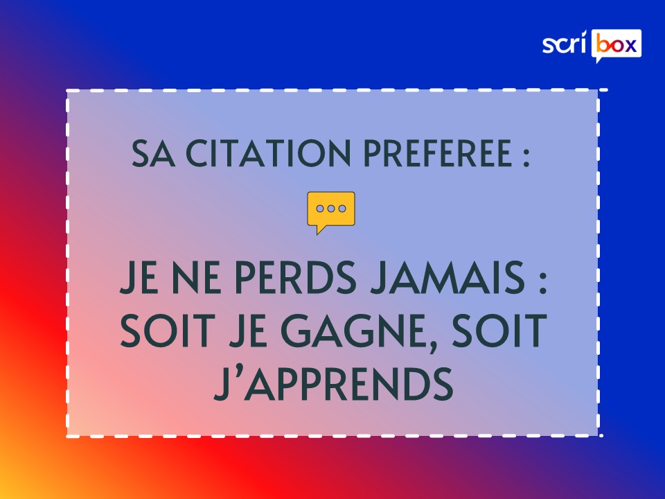 Citation préférée Marion Padioleau