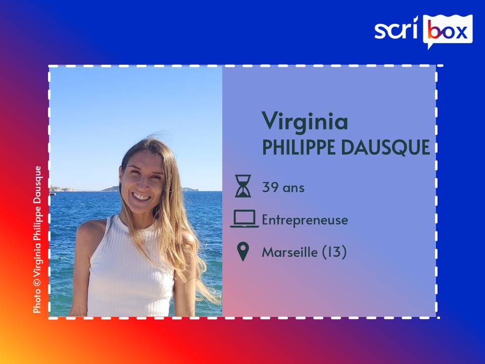 Virginia Philippe Dausque protection des océans carte d'identité