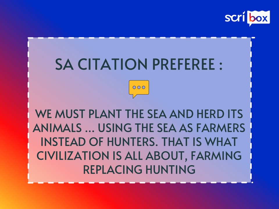 Citation préférée Camille Verwaerde observateur scientifique