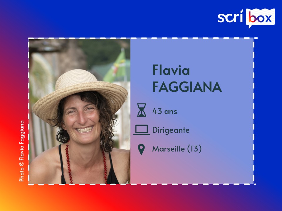 Flavia Faggiana dirigeante on fait de la voile carte d'identité