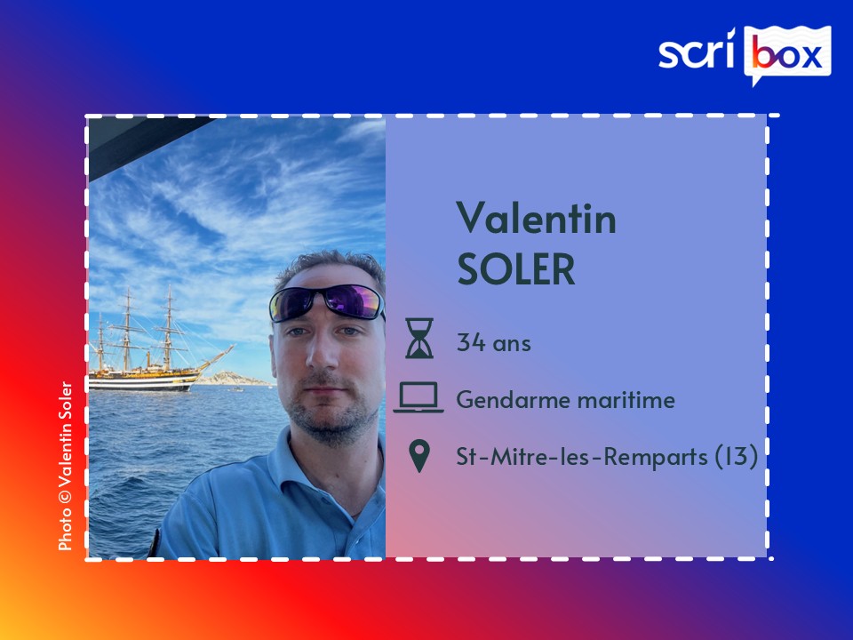 Valentin Soler gendarme maritime carte d'identité